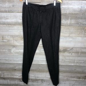 Elegant Charcoal Men's Dress Pants